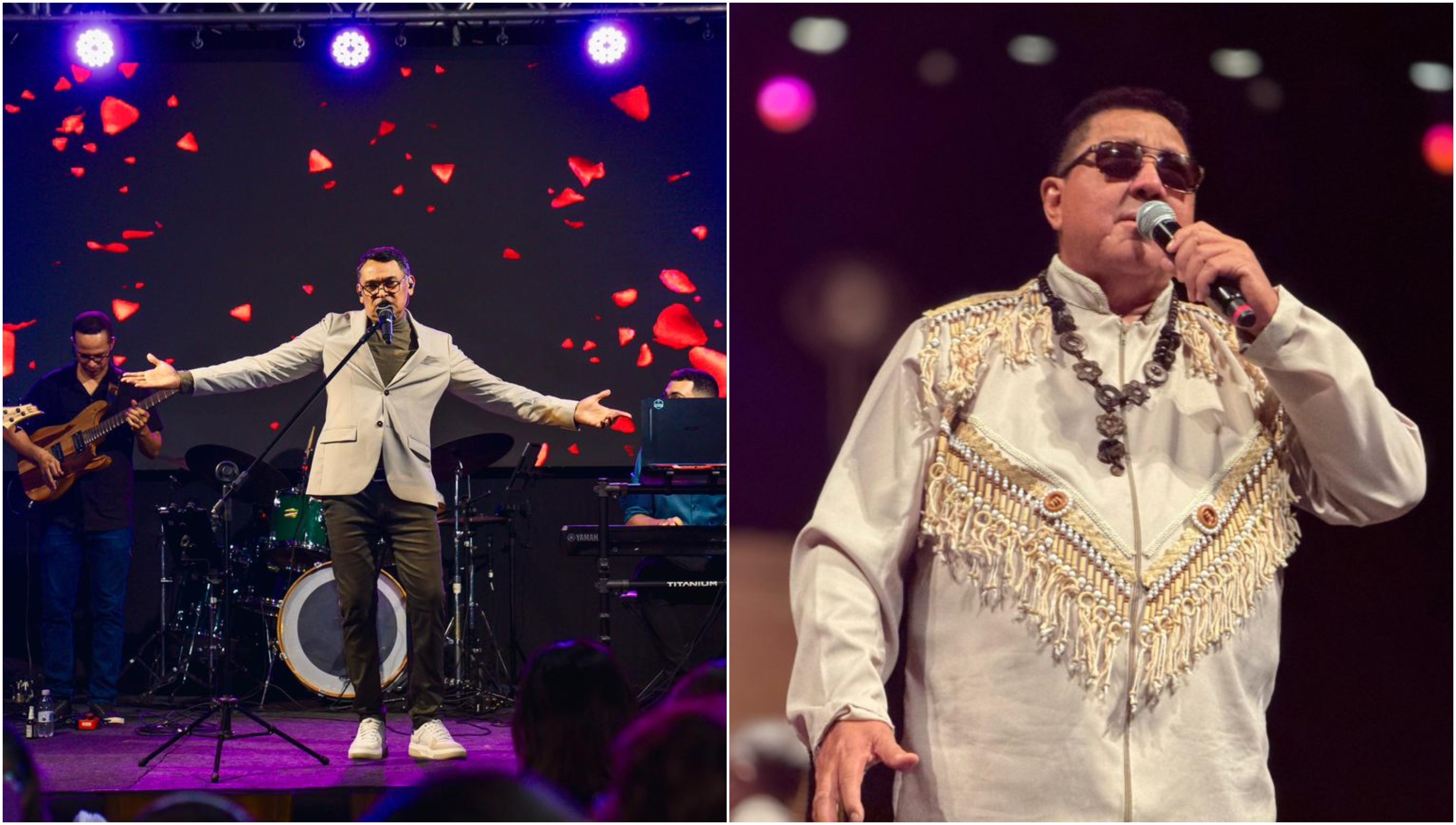 Boa Vista recebe show em homenagem a Roberto Carlos com Padre Mauro Maia e David Assayag