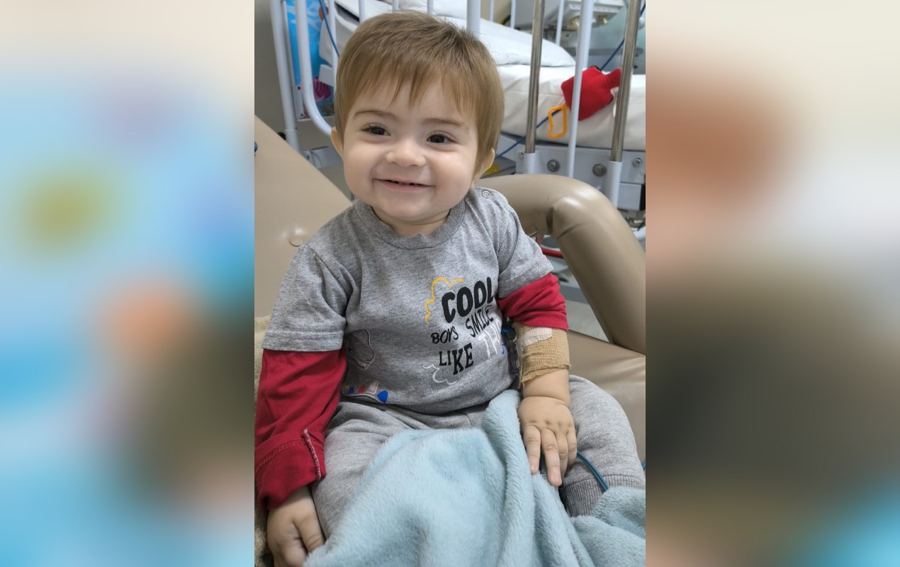 Família de bebê com doença autoimune faz campanha por doação de sangue em Sorocaba; saiba como ajudar