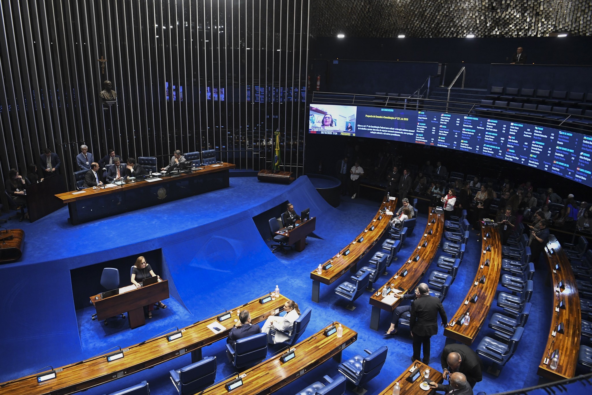 Senado retoma nesta quarta discussão sobre PEC do fim da escala 6x1