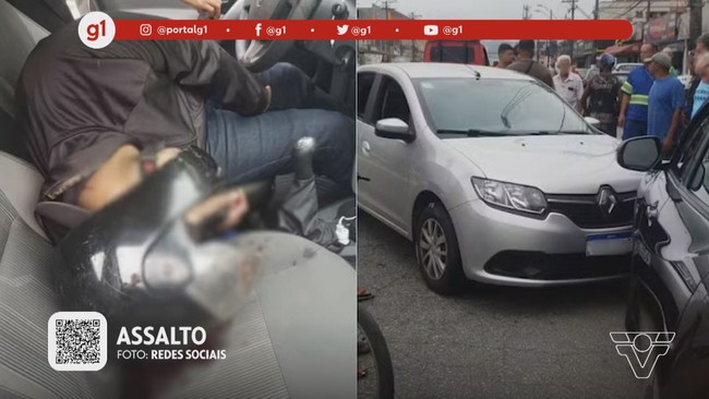 G1 em 1 minuto - Santos: Ladro  morto por 'atirador misterioso' que flagrou assalto