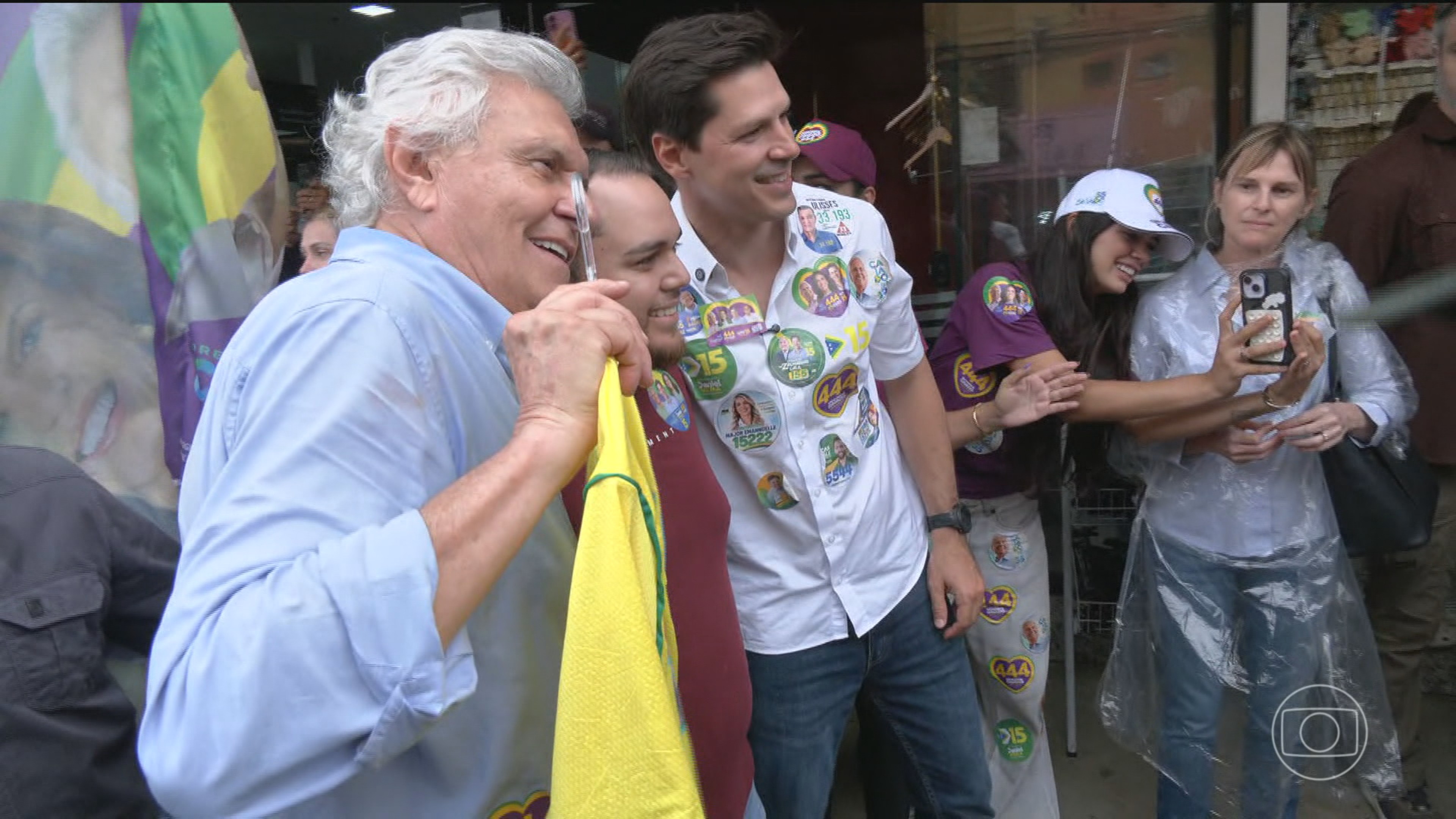 Ronaldo Caiado, candidato do PSD à Presidência, faz campanha em Goiás