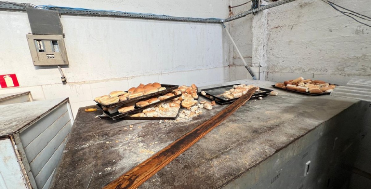 Fábrica de pães é interditada por falta de higiene em Juiz de Fora; mais de 290 kg de alimentos foram descartados