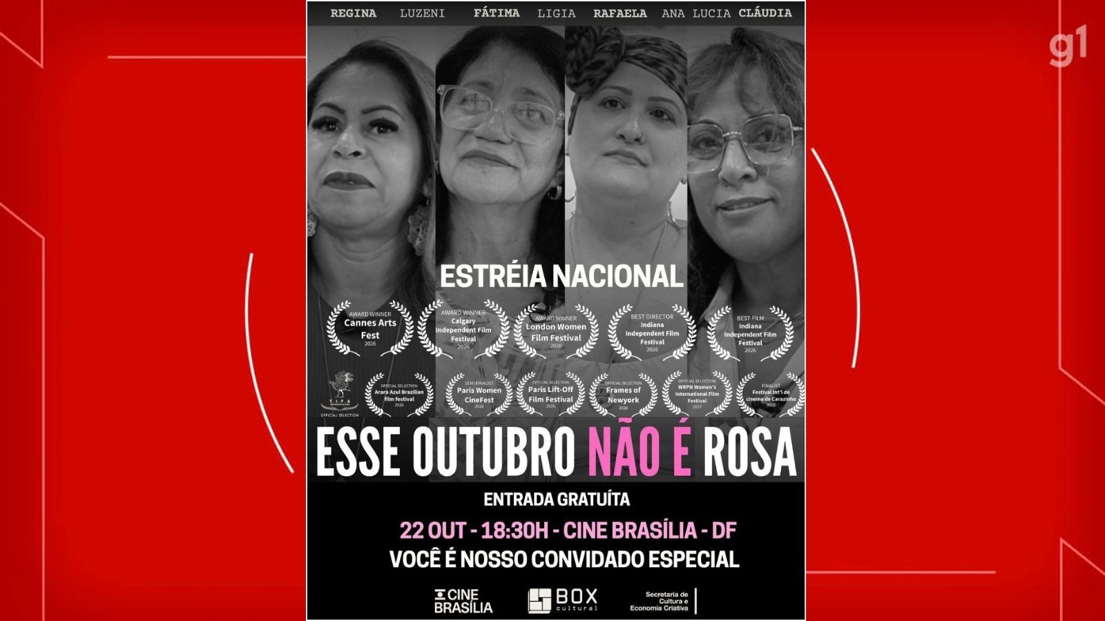 Documentário de Brasília mostra espera de mulheres com câncer de mama por tratamento no SUS