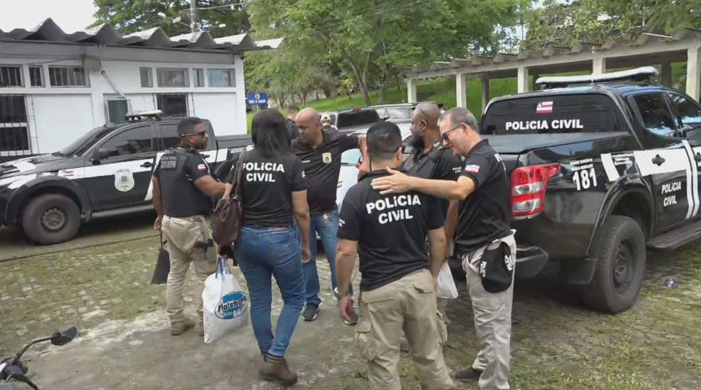 Operação prende 47 suspeitos de envolvimento com tráfico de drogas e lavagem de dinheiro na Bahia — Foto: Reprodução/TV Santa Cruz