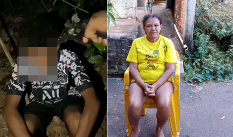 Mãe recebe vídeo do filho de 14 anos sendo assassinado e tenta encontrar corpo em Teresina — Foto: Reprodução