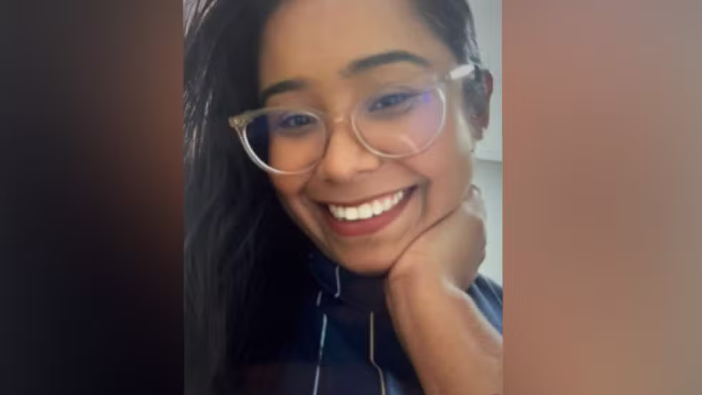 Luana Cordeiro do Nascimento, de 27 anos, foi morta pelo namorado Bruno Ribeiro da Silva, de 30 anos, durante uma briga por ciúmes, em Fortaleza. — Foto: Arquivo pessoal