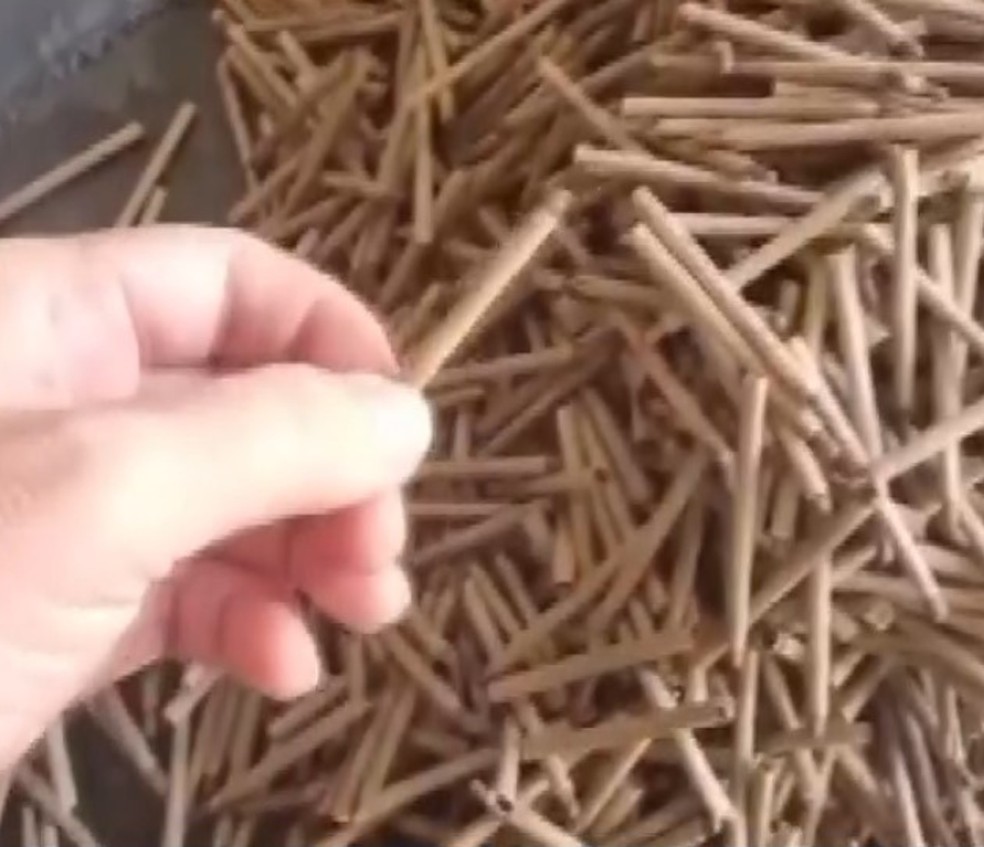Material foi encontrado na zona rural de Santo Antônio de Jesus — Foto: Polícia Civil
