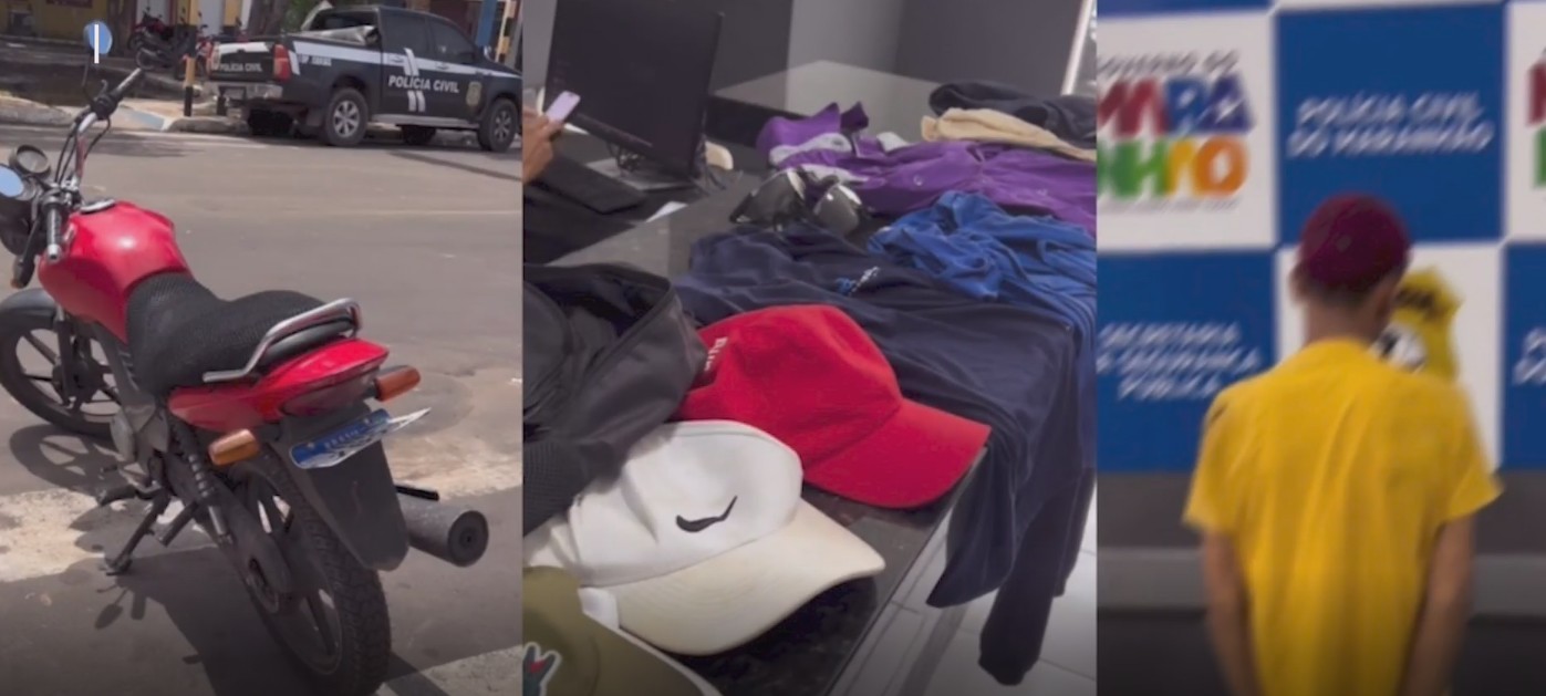 Adolescente de 14 anos suspeito de participar de assaltos é apreendido em Caxias