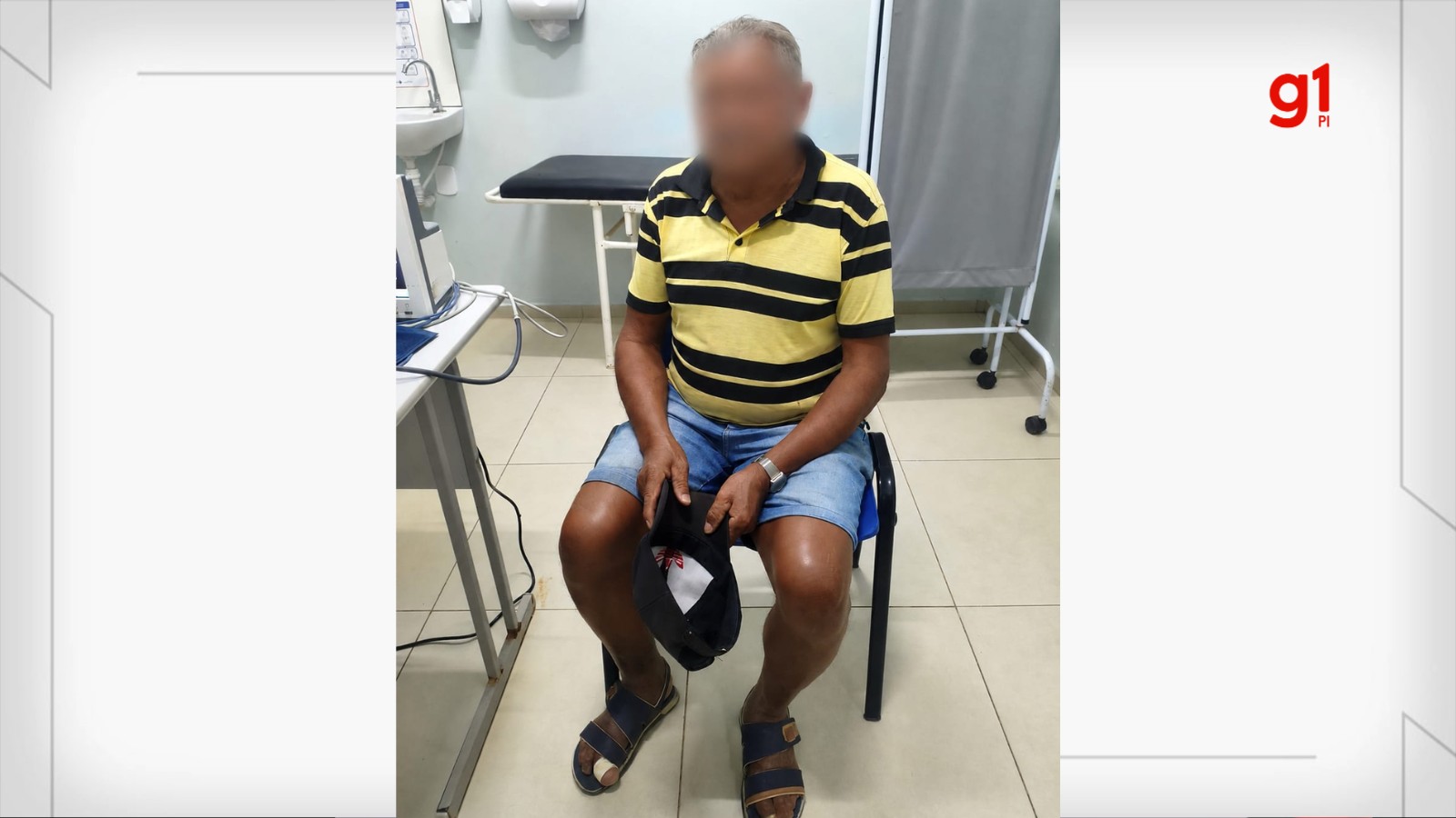 Idoso é preso suspeito de estupro após vizinhos encontrarem criança de 5 anos em quarto de casa no PI