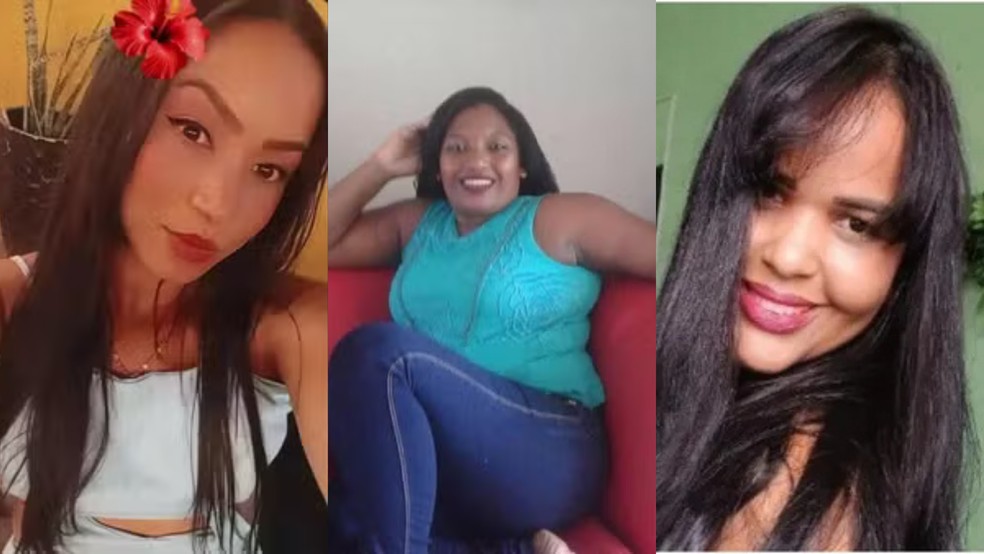 Rafaela, Clenylde e Paula são algumas mulheres que foram vítimas de feminicídio em 2025 — Foto: Reprodução/TV Mirante/Redes Sociais