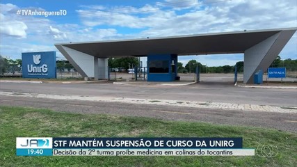 STF mantém suspensão do curso de medicina da UNIRG em Colinas