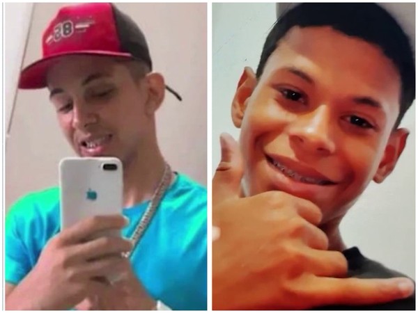 Os corpos dos jovens Renan Douglas, de 16 anos, e Wendes de Caldas, de 24 anos, foram encontrados decapitados, com as mãos amarradas e enterrados em uma cova rasa, em Bayeux — Foto: Arquivo pessoal