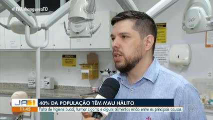 Cerca de 40% da população mundial têm mau hálito