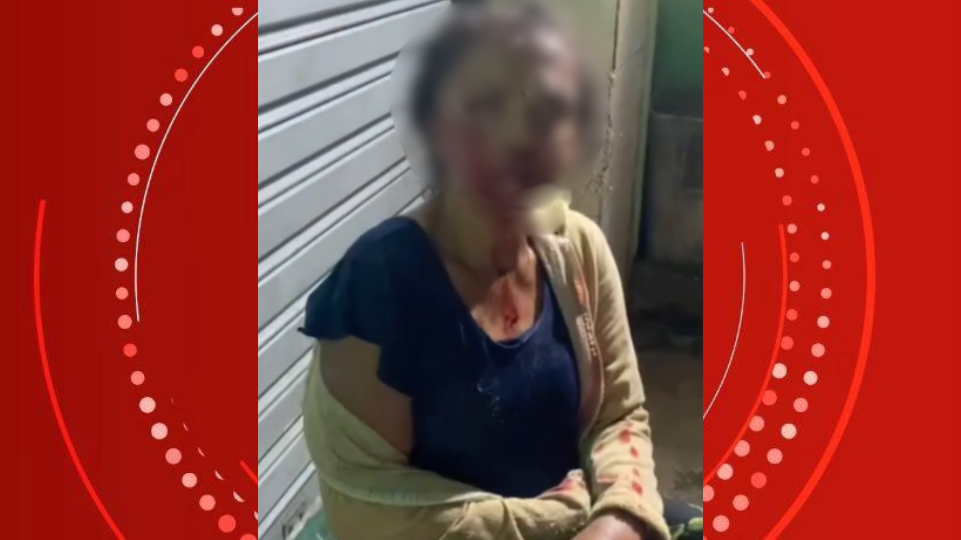 VÍDEO: mulher é agredida com chute nas costas em rua de Quebrangulo, AL