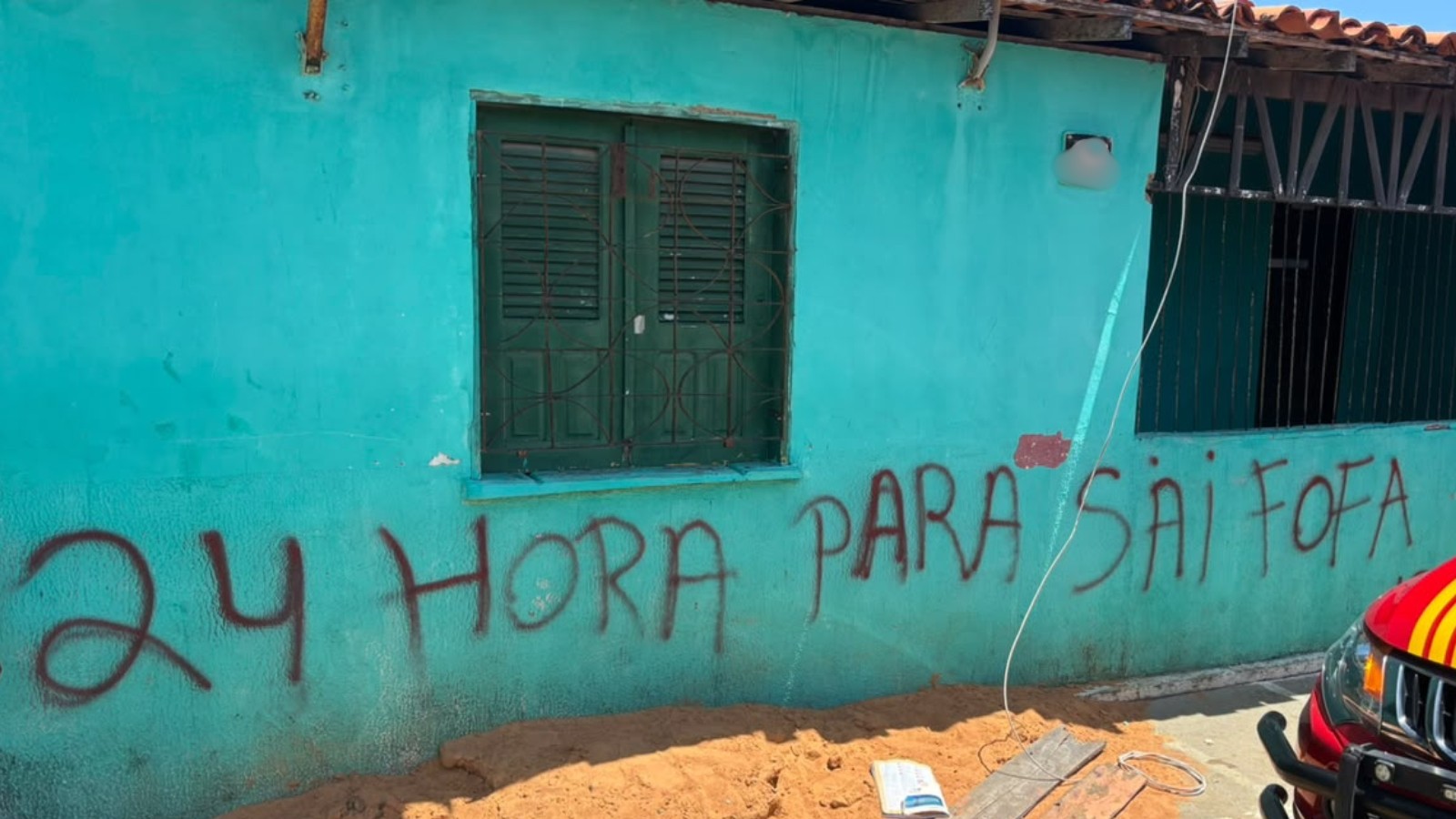 Facções usam pichações para ameaçar rivais em bairro no litoral do Piauí, diz delegado
