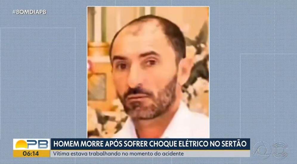 Homem morre após sofrer choque elétrico e cair de escada, no Sertão da PB