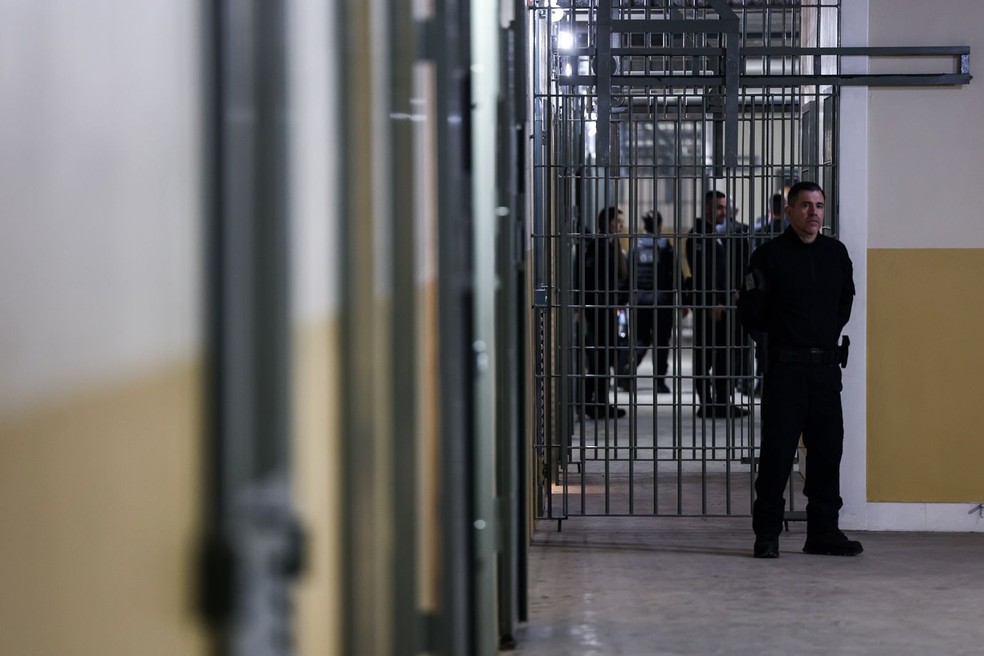 Cadeia Pública de Porto Alegre, antigo Presídio Central, foi reinagurada nesta quarta-feira (10) — Foto: Duda Fortes/Agência RBS