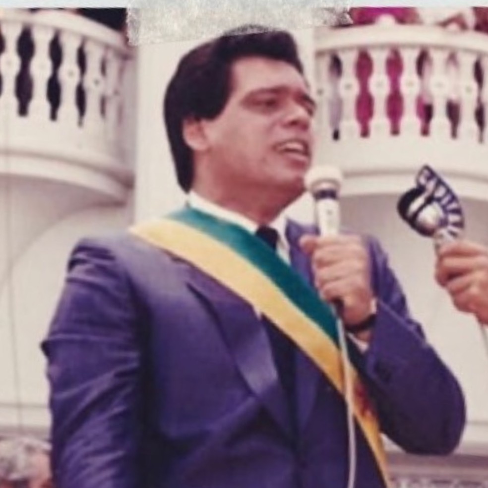 Flaviano Melo foi o segundo governador eleito por voto popular após a DitA no Acre — Foto: Arquivo pessoal
