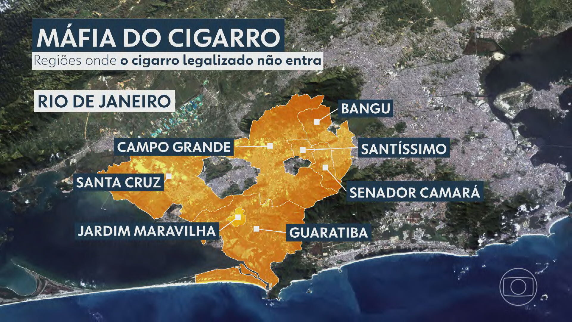 Máfia dos cigarros impede empresas de vender produto legalizado em áreas da Região Metropolitana do Rio