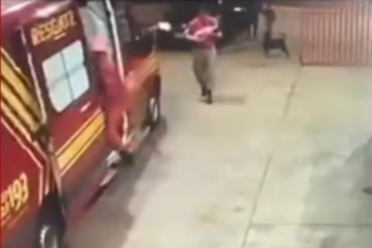 VÍDEO: recém-nascida engasga e é salva por bombeiros em MS
