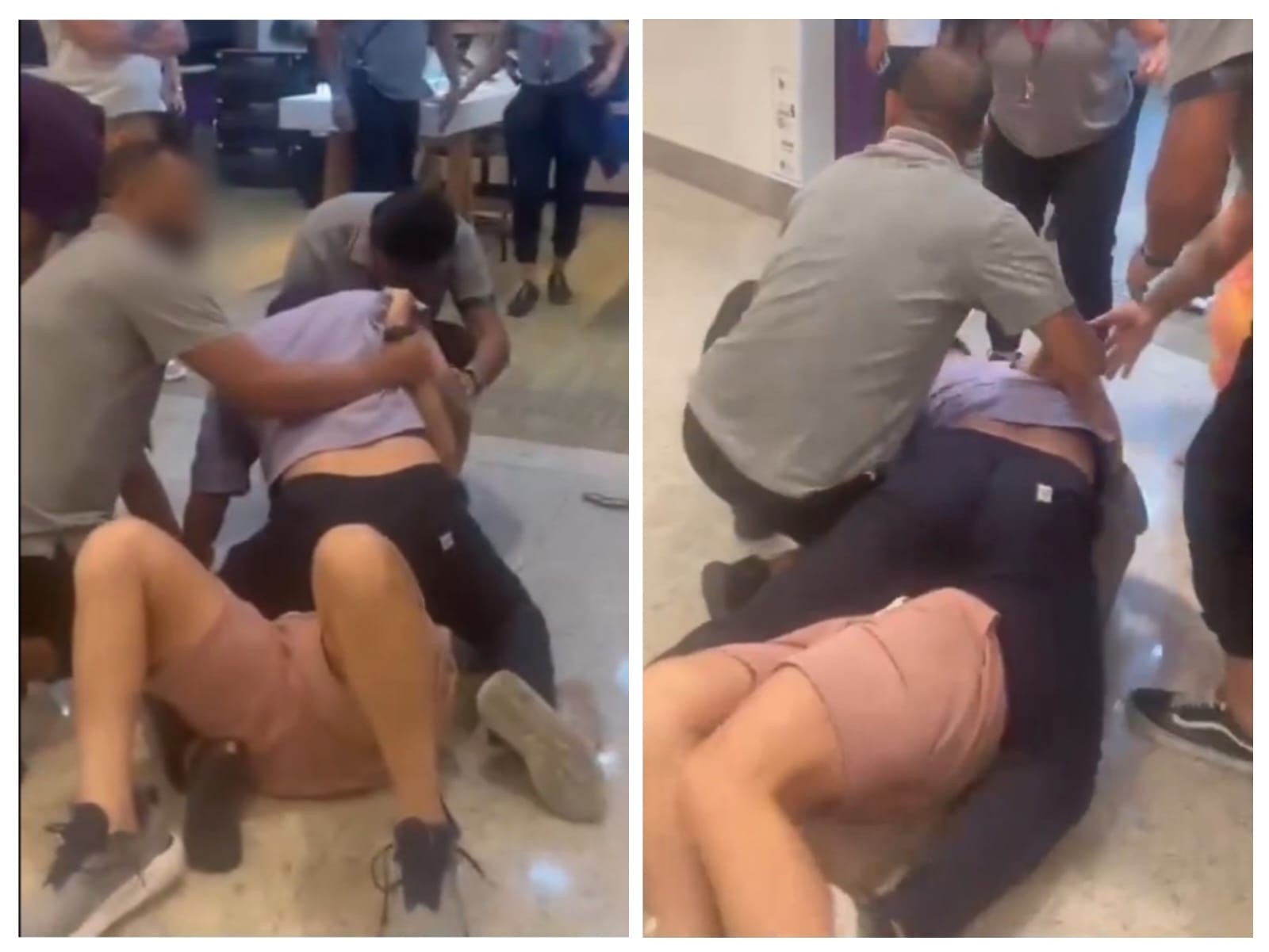 Clientes e funcionários se envolvem em briga durante atendimento em shopping na Tijuca; VÍDEO