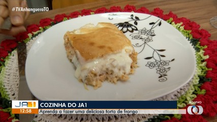 Saiba como ficou a torta de frango