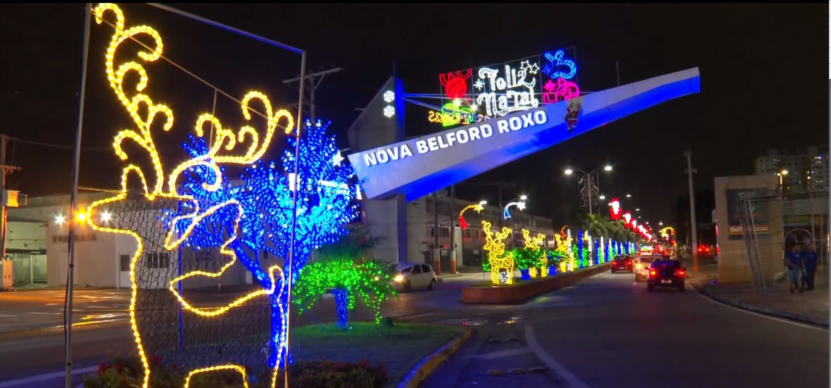 Belford Roxo gasta R$ 3,6 milhões em decoração de Natal contratada sem transparência