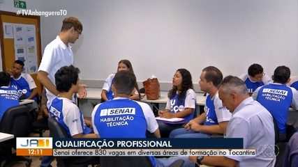 Senai oferece 830 vagas de qualificação profissional