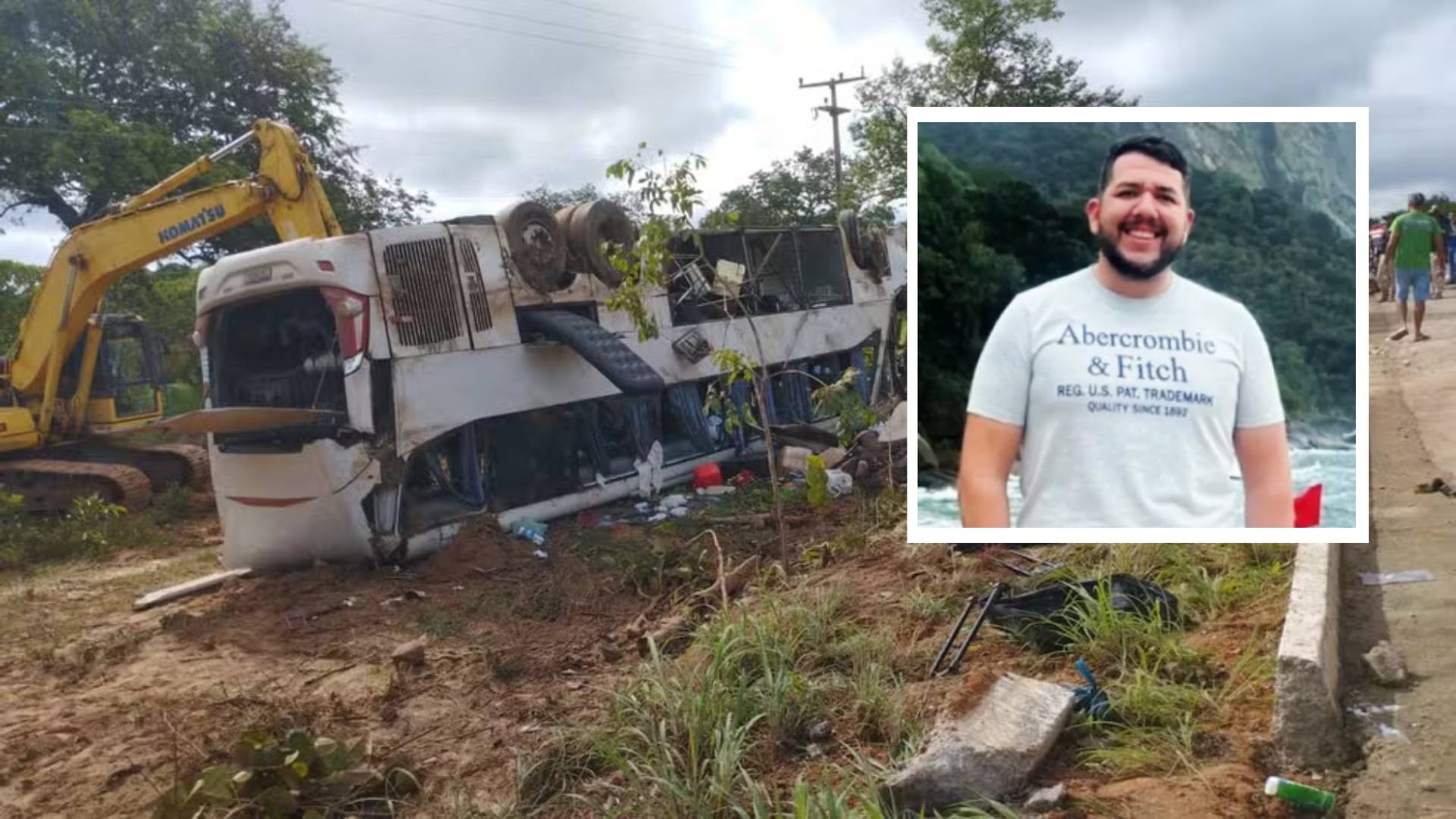 Motorista que morreu em acidente de ônibus estava dormindo no bagageiro, diz PRF