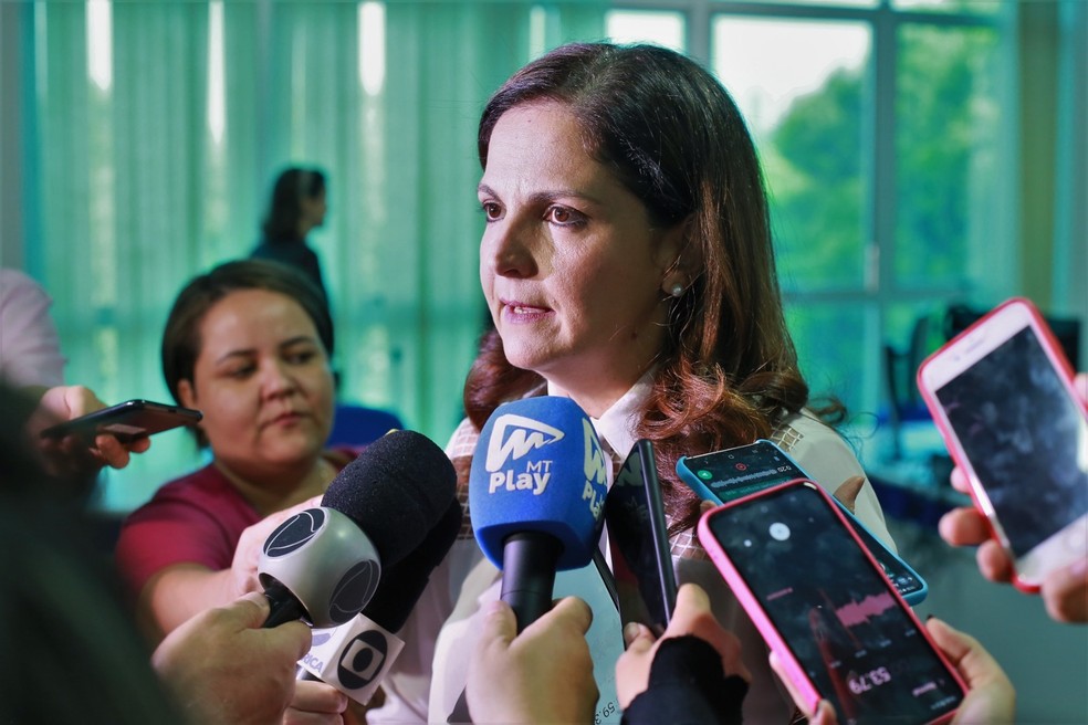 Gisela Cardoso é reeleita presidente da OAB-MT — Foto: Fernando Rodrigues/OAB-MT