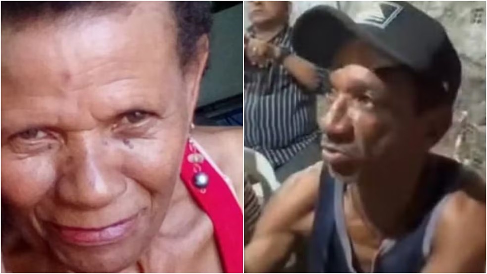 Maria da Conceição, de 68 anos, e Antônio José dos Santos, de 54, morreram após desabamento de teto de igreja — Foto: Acervo pessoal