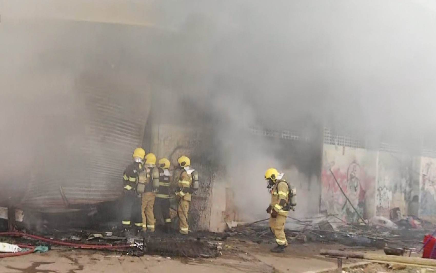 Incêndio atinge ginásio de esportes de de Campinas, em Goiânia