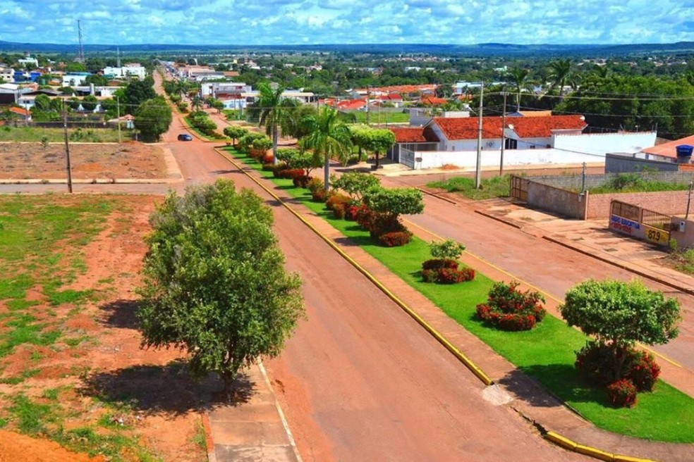 Paranatinga, distante mais de 250 km da capital Cuiabá — Foto: Prefeitura de Paranatinga