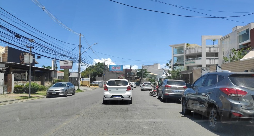Região de Vilas do Atlântico, em Lauro de Freitas.  — Foto: Arquivo pessoal 