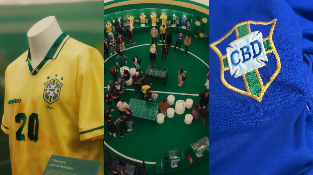 Brasil na Copa: exposição de camisas tem peças de Pelé, estreia de Ronaldo e outras relíquias em coleção reconhecida pelo Guinness