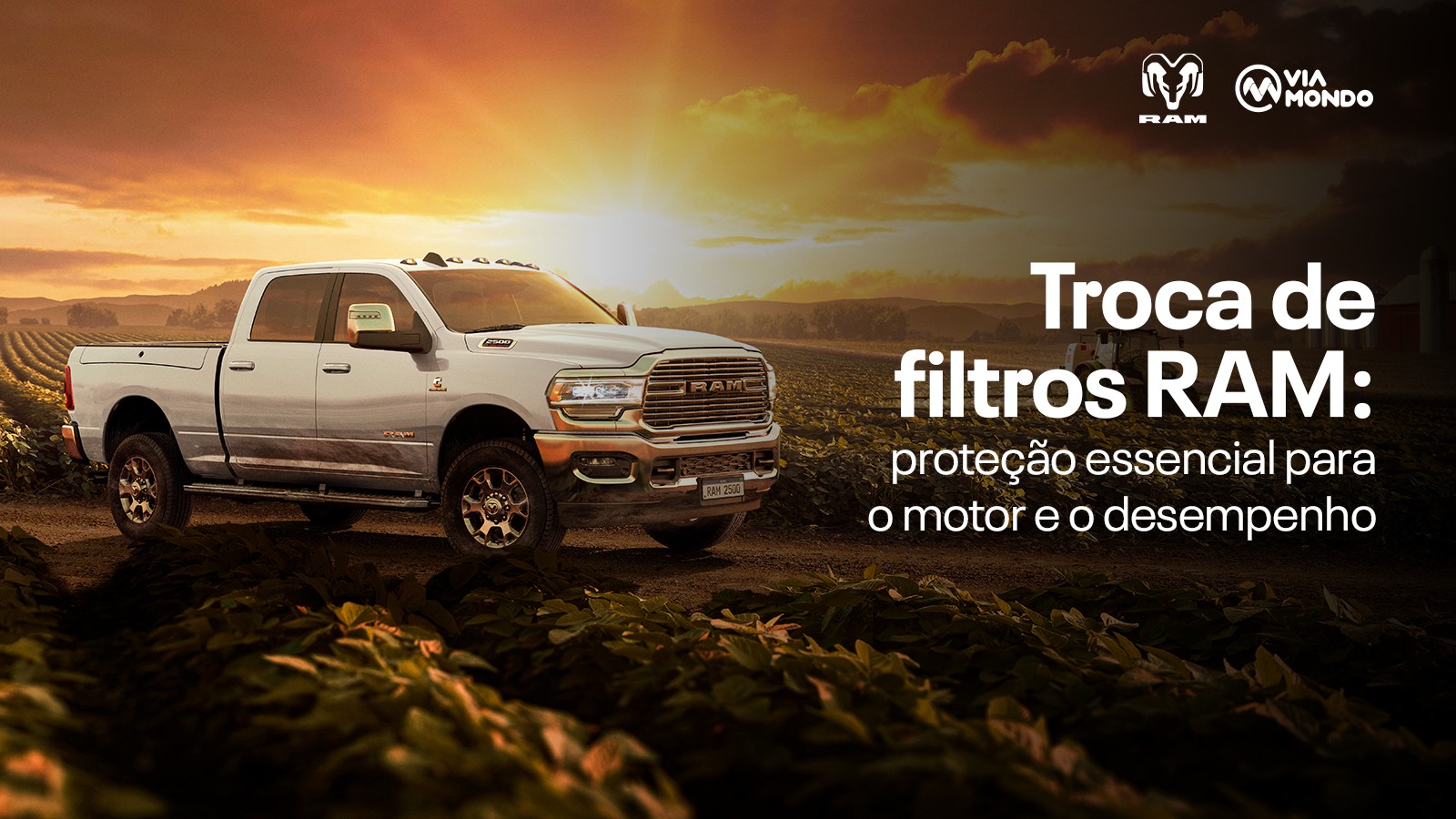 Troca de filtros RAM: proteção essencial para o motor e o desempenho