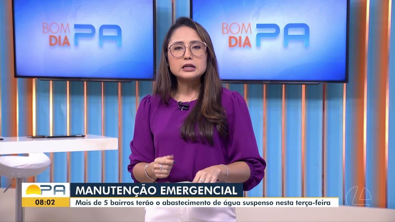 Nove bairros de Belém ficam sem abastecimento de água nesta terça-feira, 10; veja lista