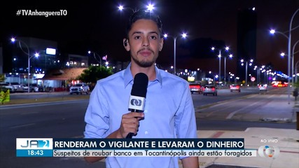Polícia faz buscas para encontrar suspeitos de roubar banco; saiba mais