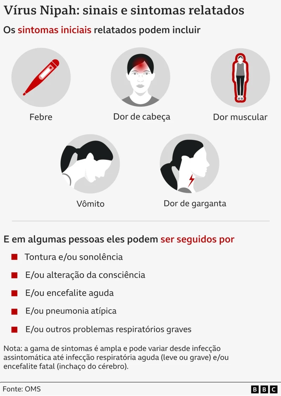 V&iacute;rus Nipah deixa v&iacute;rus em alerta &mdash; Foto: Arte/BBC