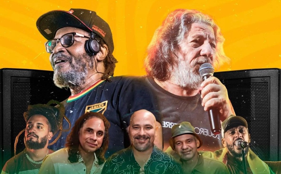 Edson Gomes e Tribo de Jah fazem show em Natal — Foto: Divulgação/Carga na Central