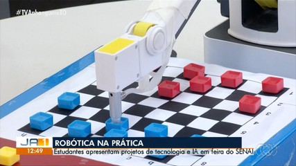 Feira de tecnologia reúne projetos de robótica, programação e inteligência artificial
