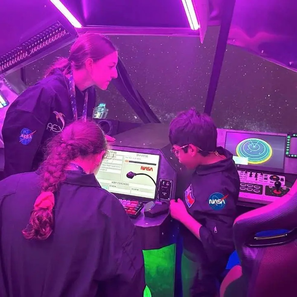 David Camacho participou de um programa de treinamento espacial na Nasa. — Foto: Nasa