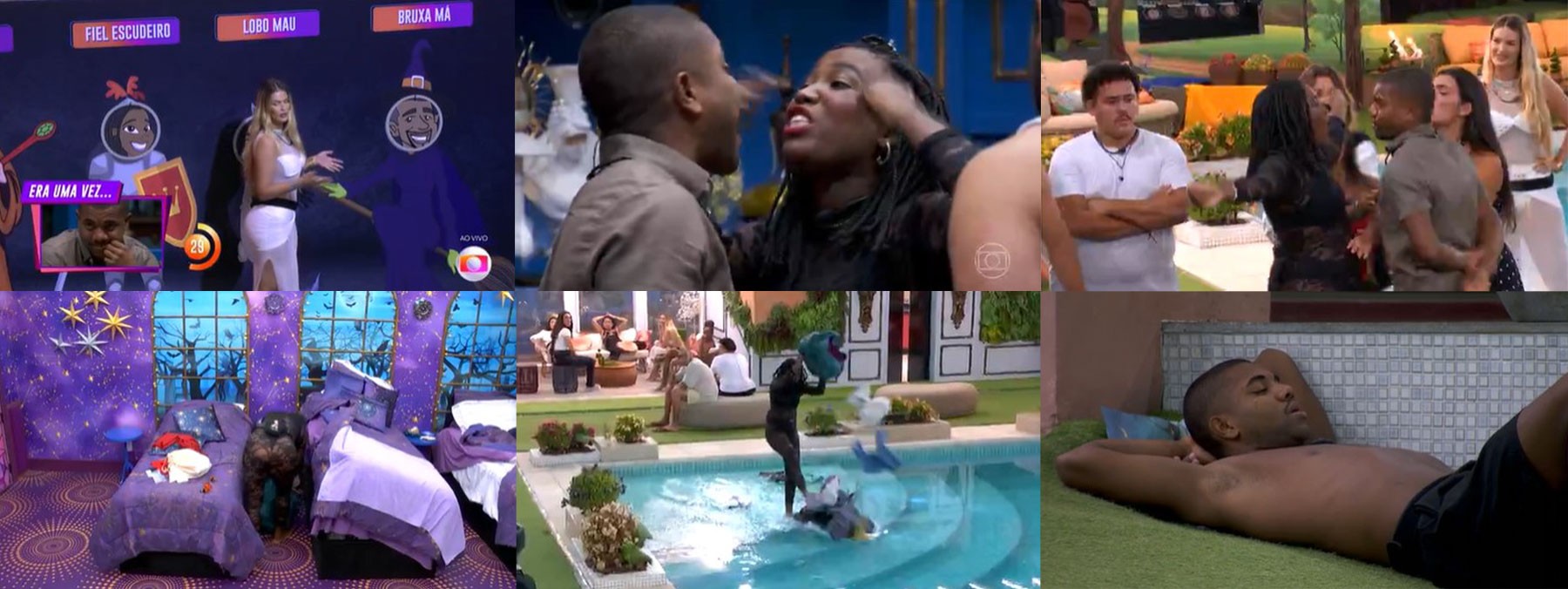 ‘BBB24’: briga entre Leidy Elin e Davi tem troca de acusações, roupas jogadas na piscina e choro; entenda