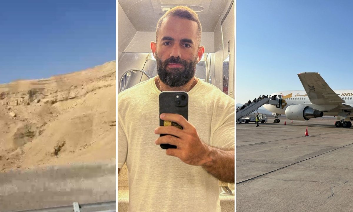 Médico baiano cruza deserto e leva 46h para voltar ao Brasil em meio à guerra em Israel