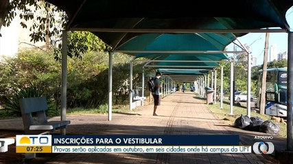 Inscrições para o vestibular da UFT começam nesta terça-feira (20)