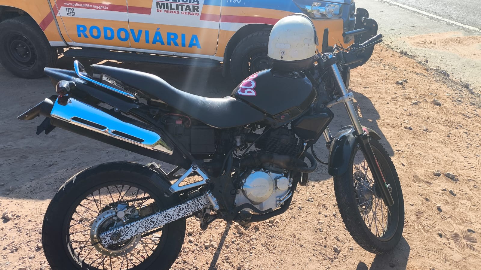 Idoso morre após ser atropelado por motocicleta na BR-458, em Iapu