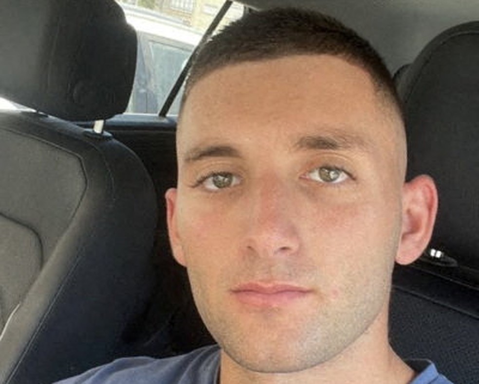 Matan Angrest, refém israelense sob poder do Hamas — Foto: Reuters