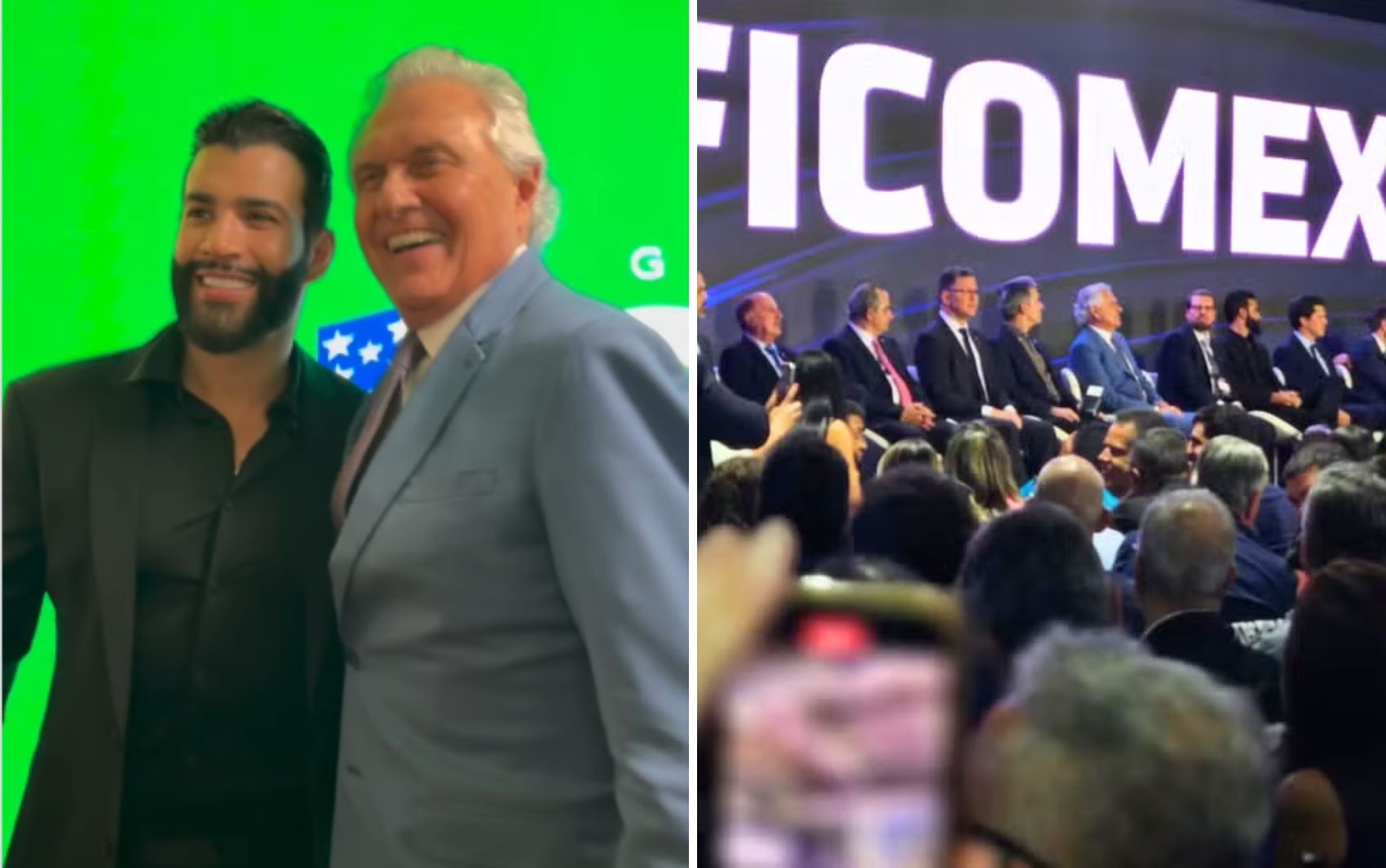Ficomex reúne Gusttavo Lima, autoridades e empresários em primeiro dia do evento