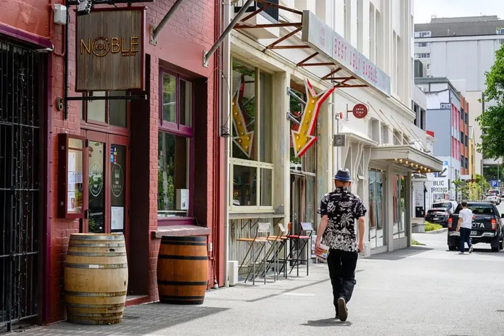 A economia da Nova Zelândia não enfrenta uma crise, mas está relativamente estagnada. — Foto: Getty Images via BBC