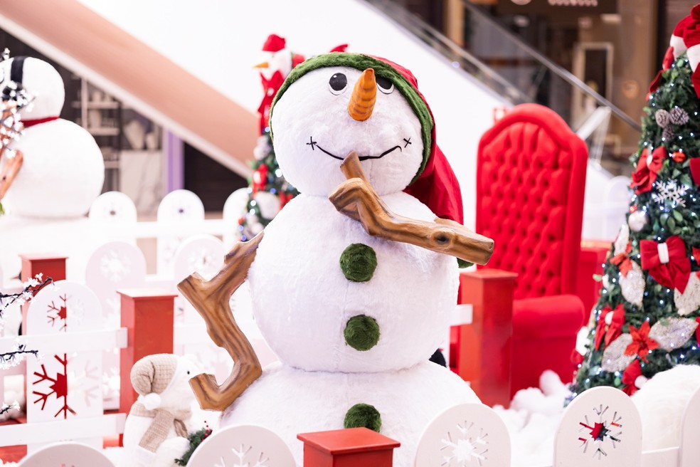 Natal 2024 no Grand Shopping — Foto: Divulgação